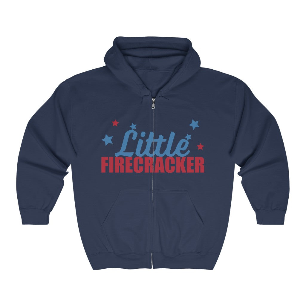 Fire cracker Unisex Zip - up Hoodie
