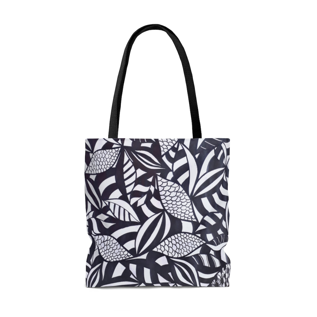 AOP Tropical Minimalist Tote Bag