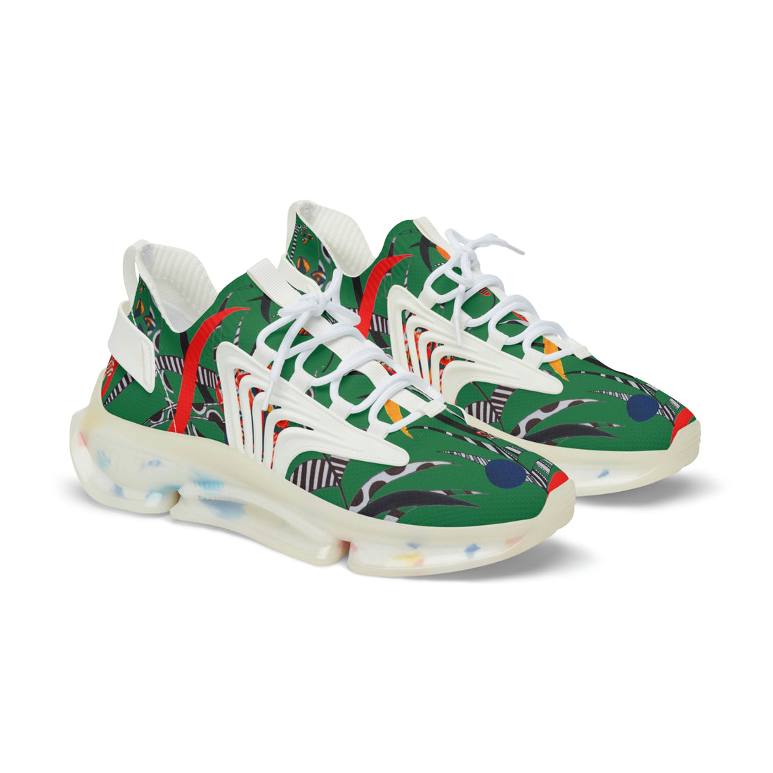 Emerald Wildly Wicked OTT Men's Mesh Knit Sneakers