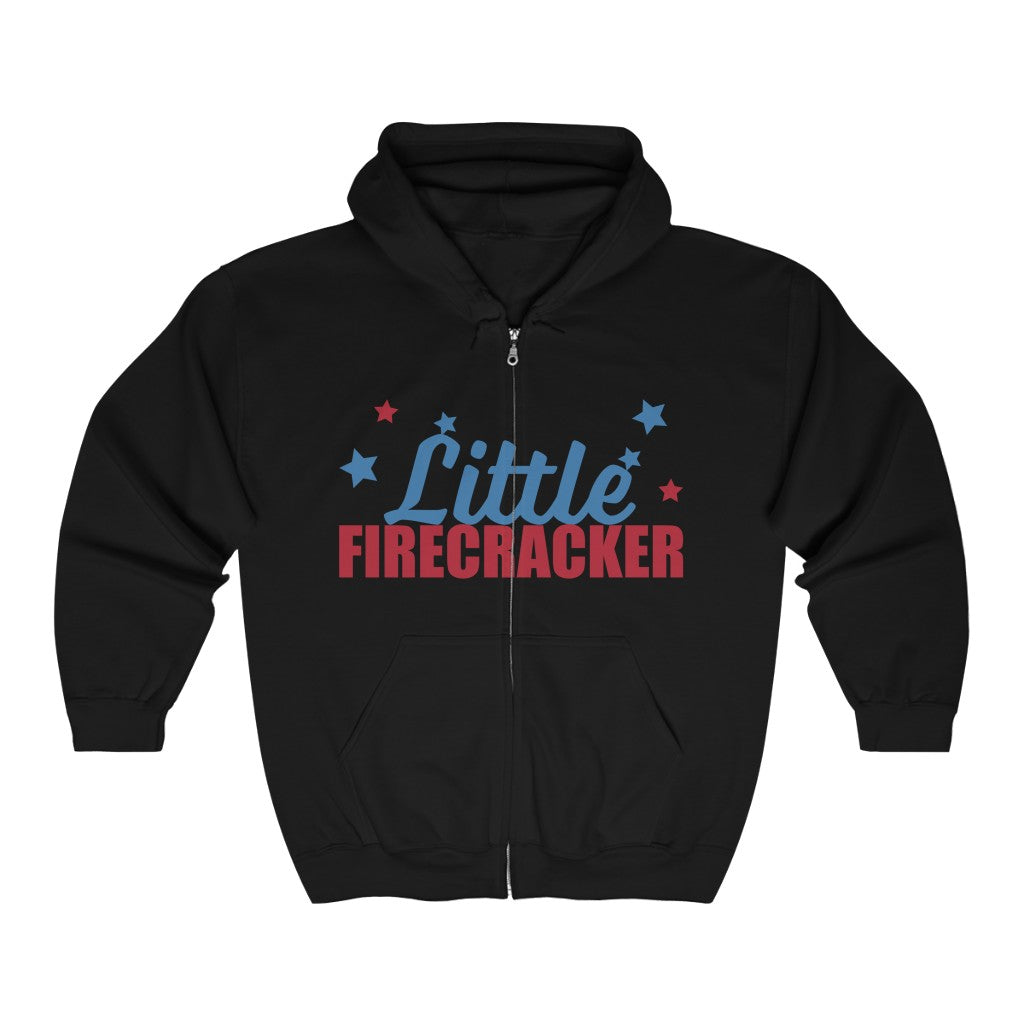 Fire cracker Unisex Zip - up Hoodie