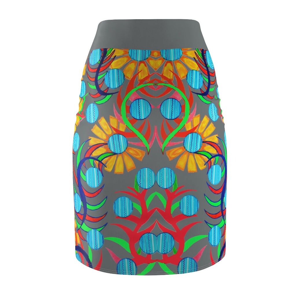 Sunflower Ash Pencil Skirt