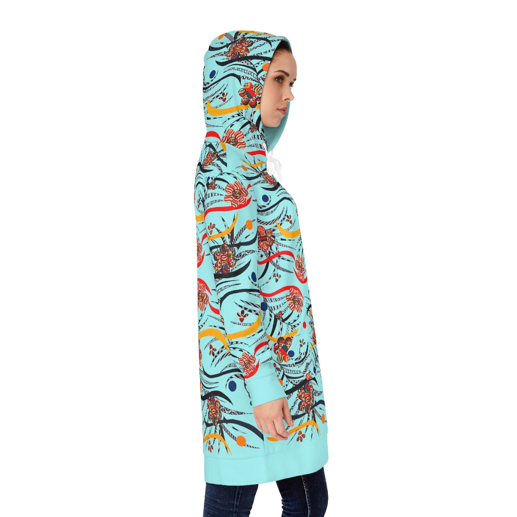 Sky Wilderness Hoodie Dress (AOP)