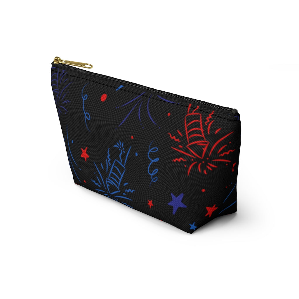 Firecracker Black Accessory Pouch