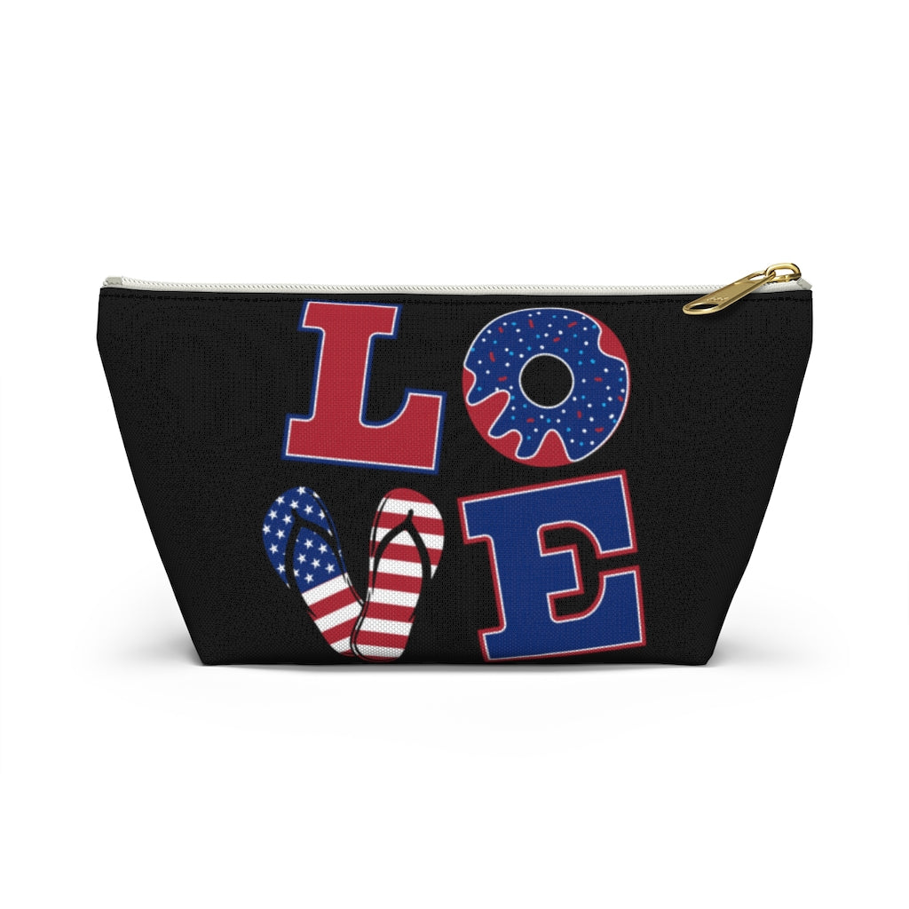 Love Black Accessory Pouch