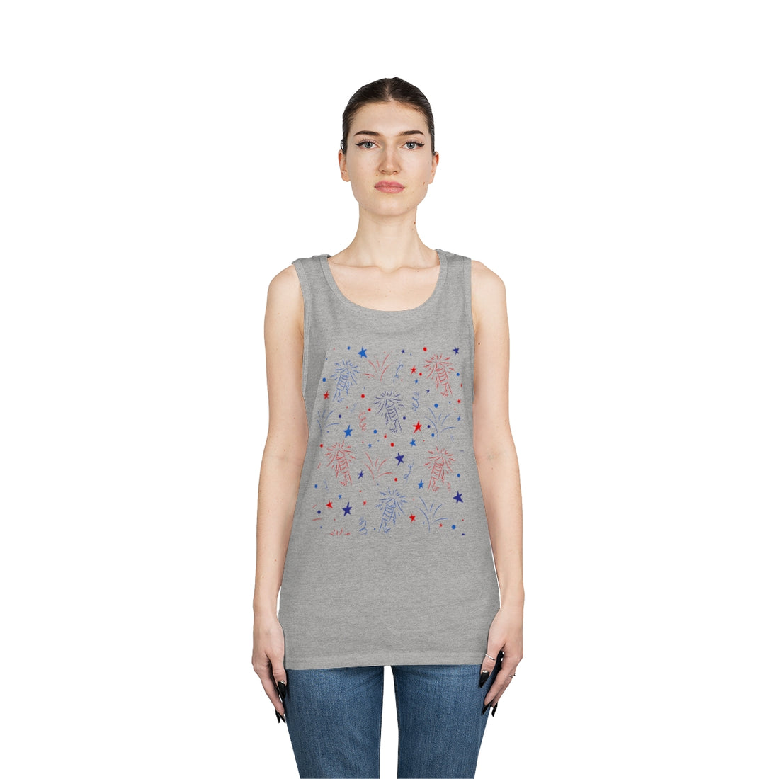 Firecracker Unisex Tank Top