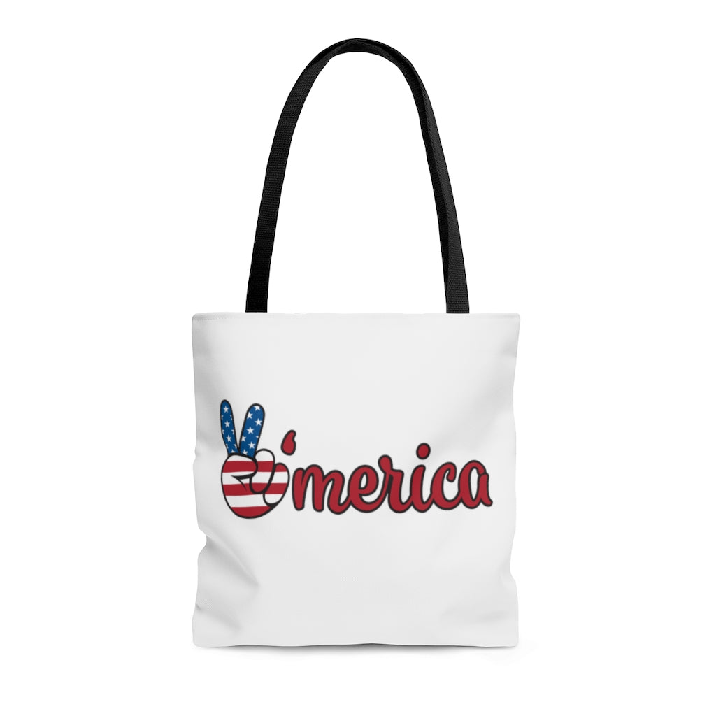 AOP All American Tote Bag
