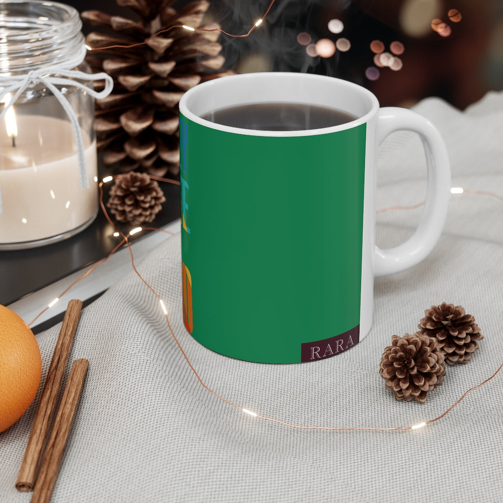 Marley Lawn Green Ceramic Mug 11oz