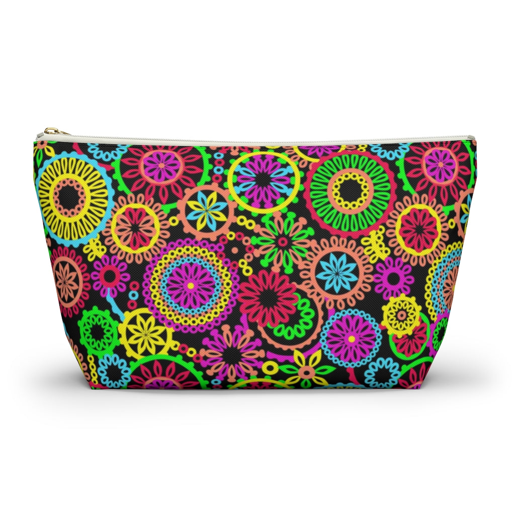 The 70's Vibe Black Accessory Pouch