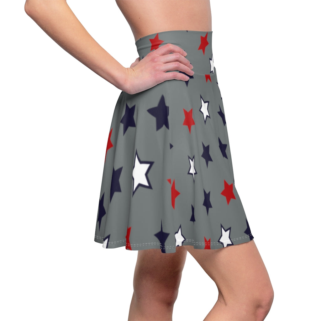 Stargirl Ash Grey Skater Skirt