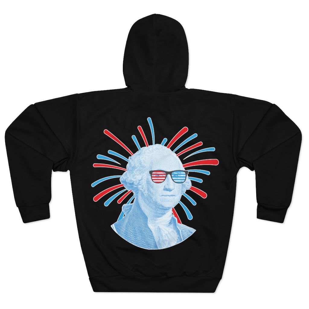 Washington Black Pullover Hoodie