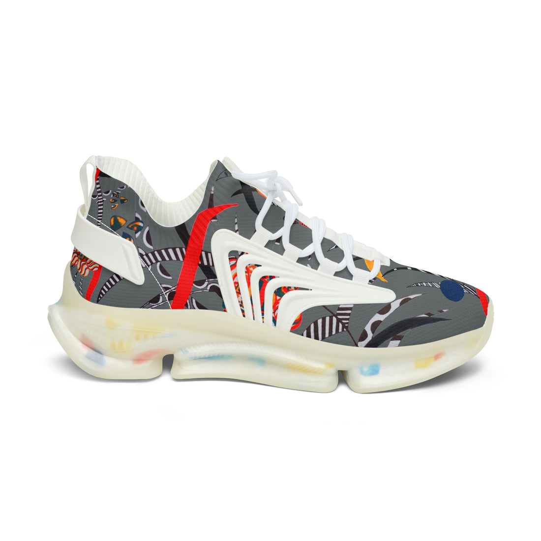 Ash Grey Wildly Wicked OTT Women's Mesh Knit Sneakers