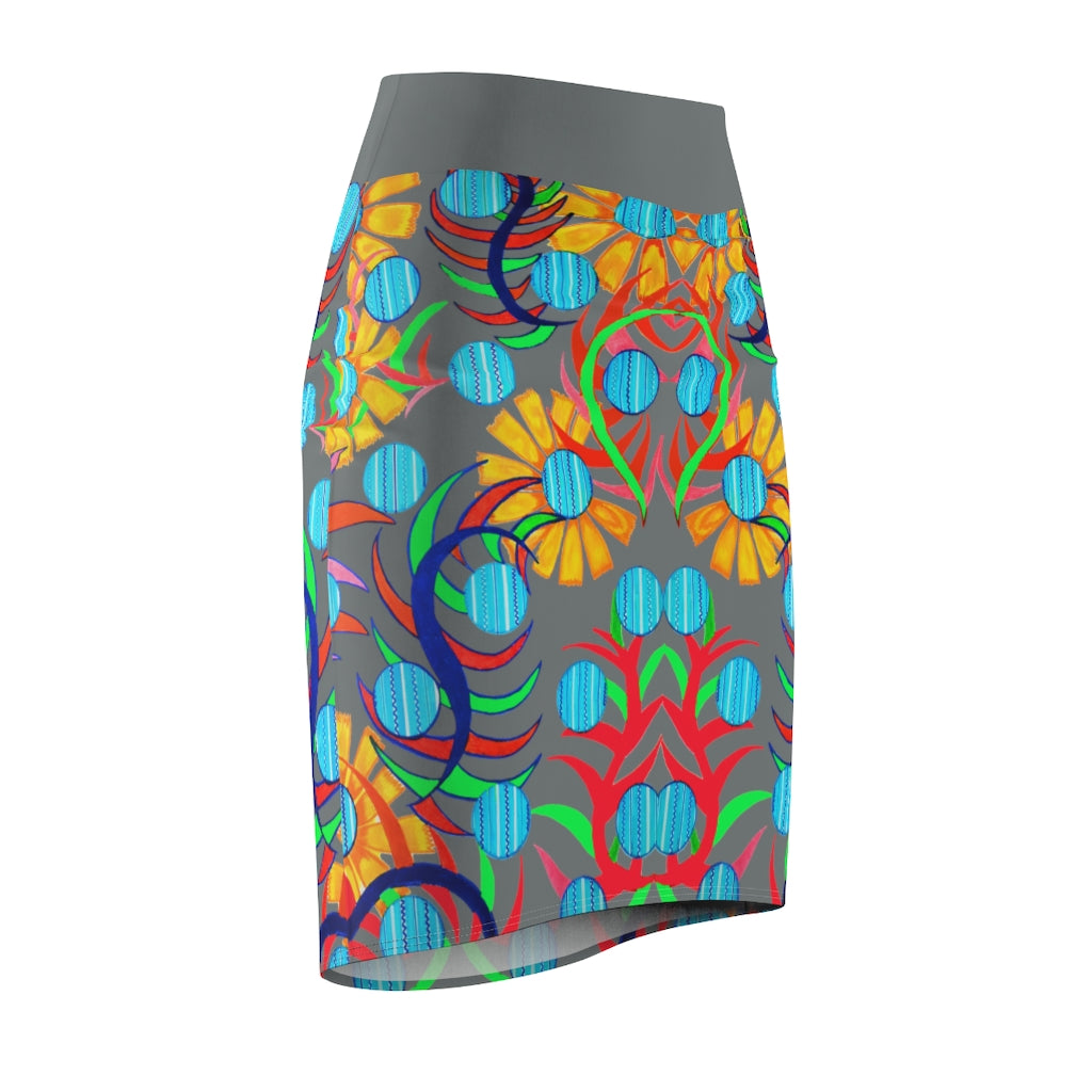 Sunflower Ash Pencil Skirt