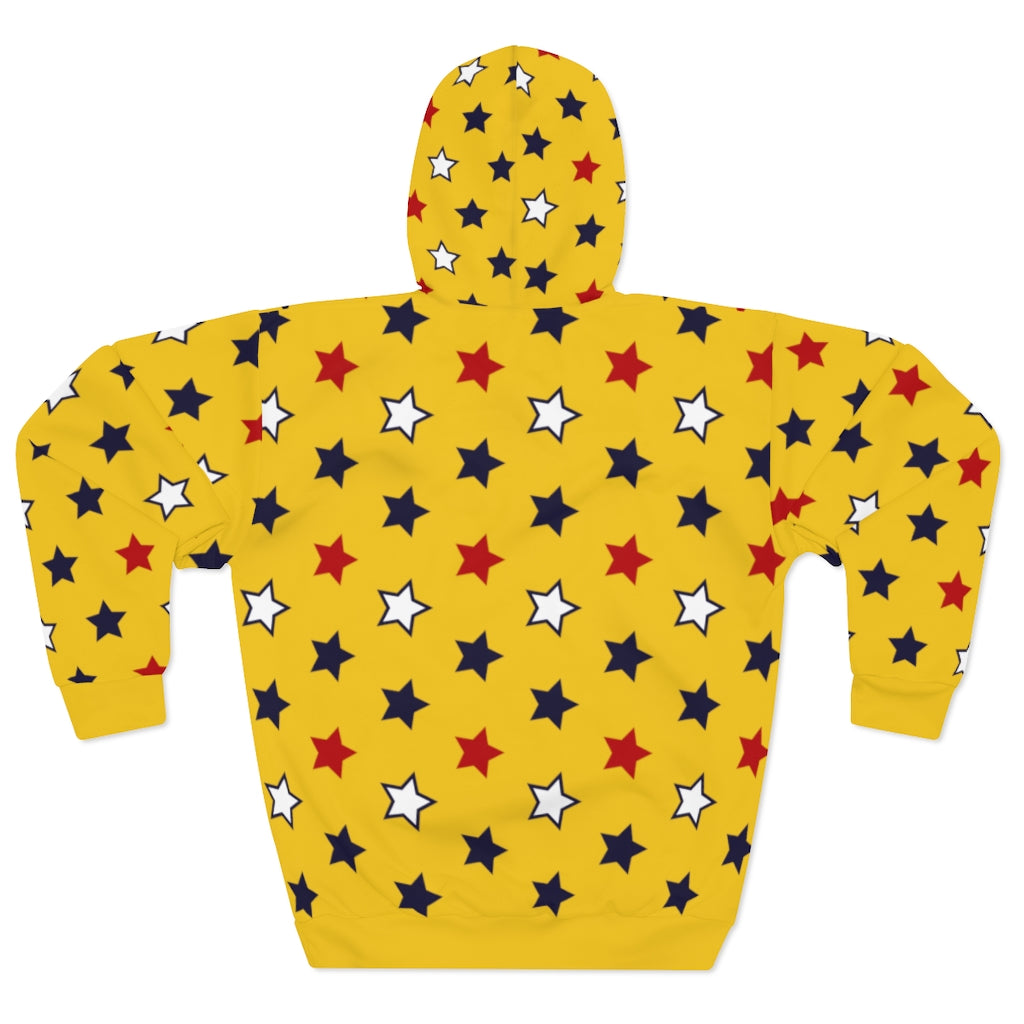 Yellow Star Pullover Hoodie