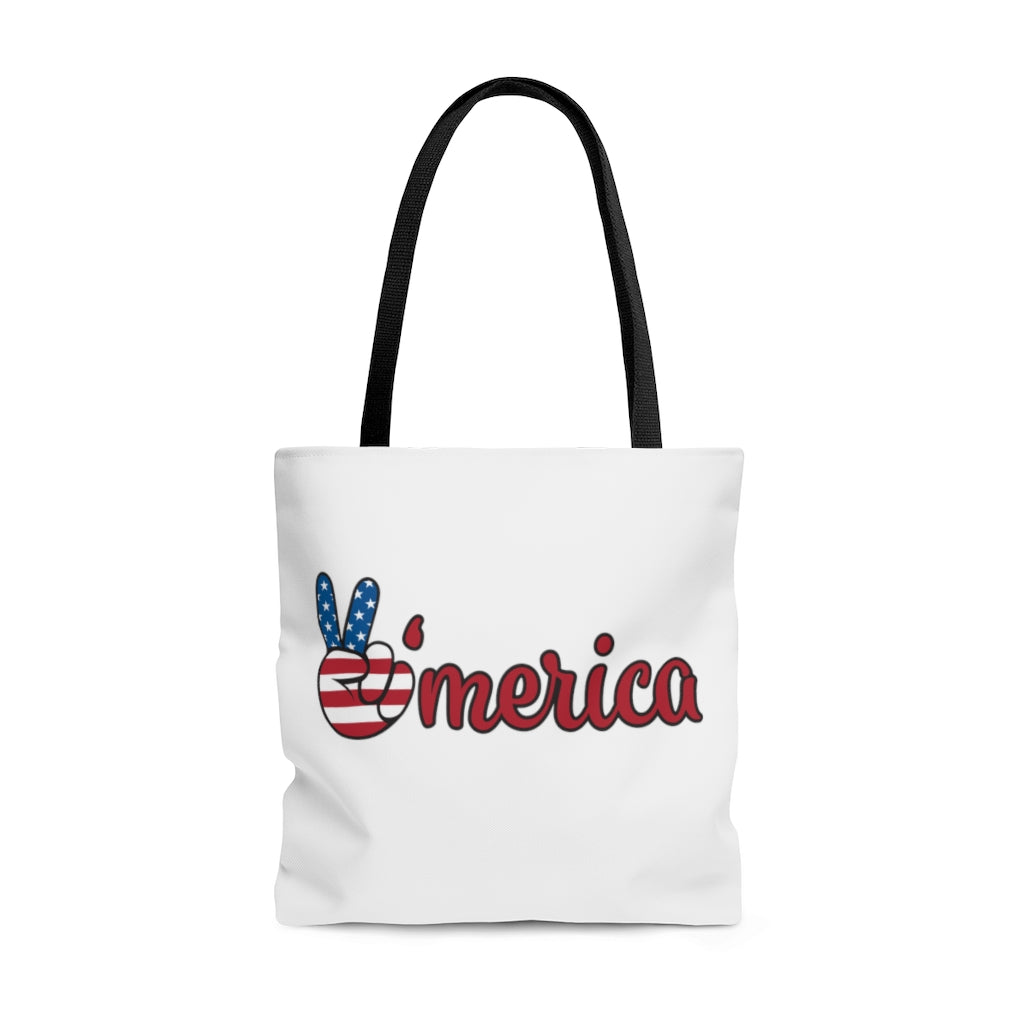 AOP All American Tote Bag