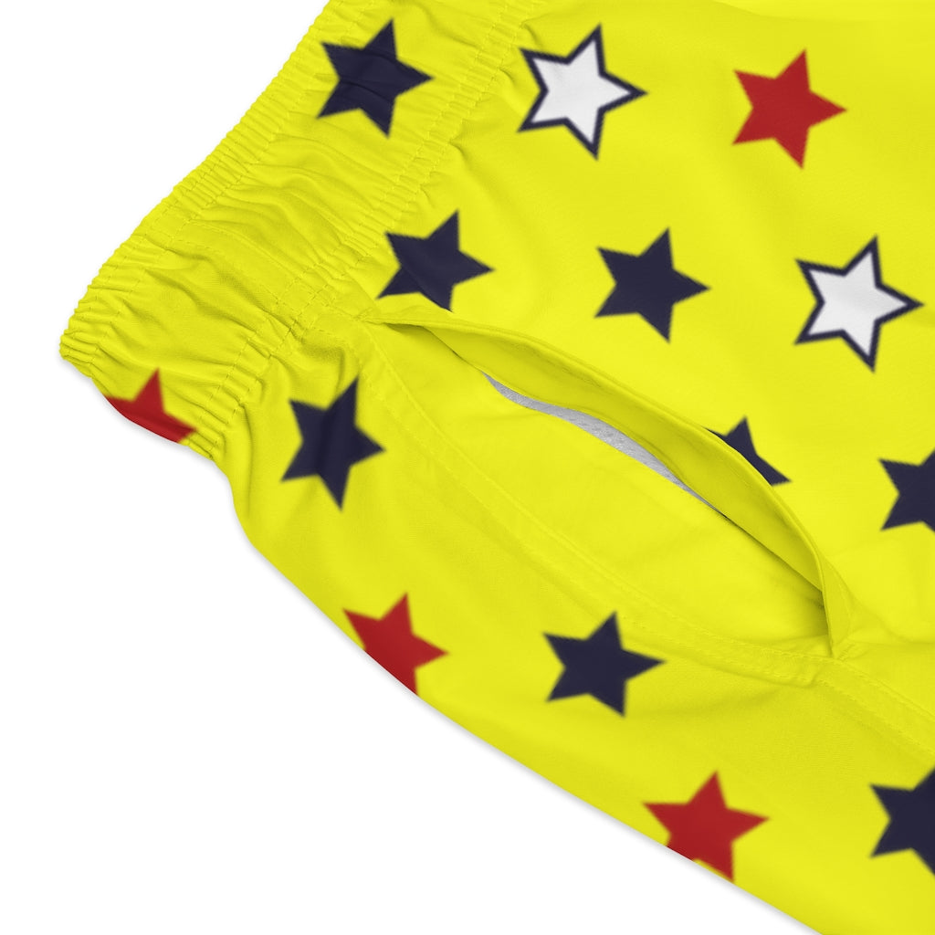 Men's Starboy Canary Swimming Trunks