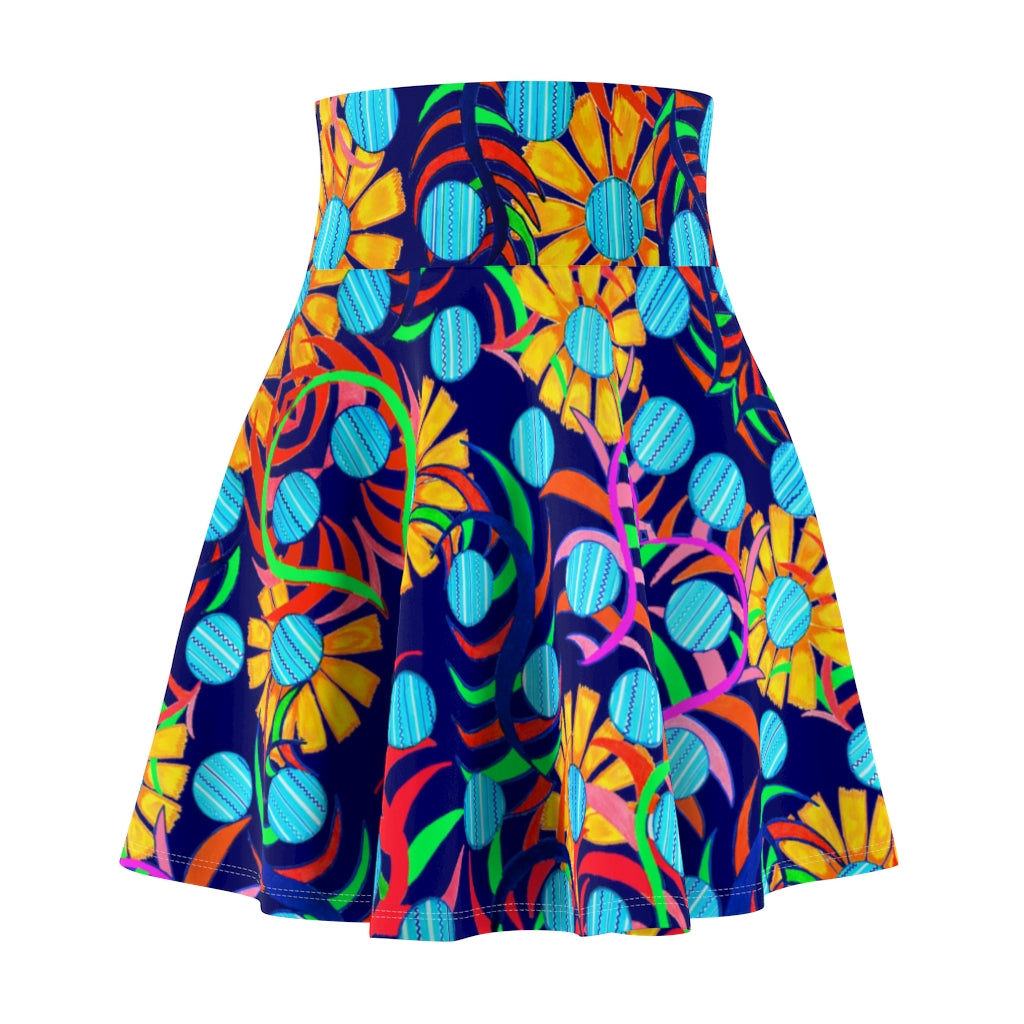 Sunflower Ink Skater Skirt