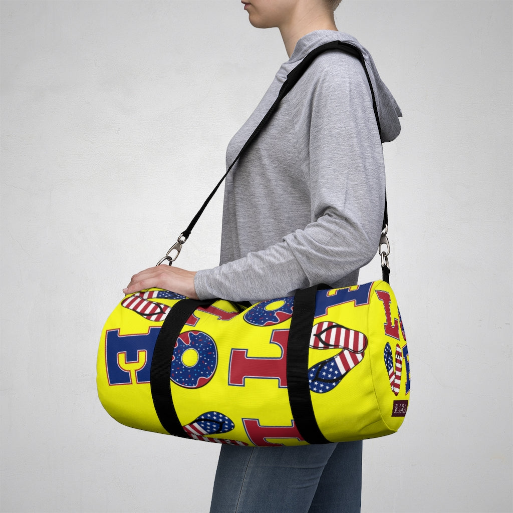 American Love Canary Duffel Bag
