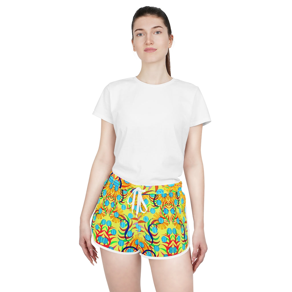 Canary Sunflower Relaxed Shorts