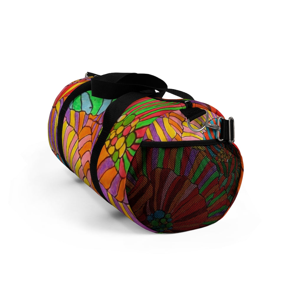 Wild Flower Hearts Duffel Bag