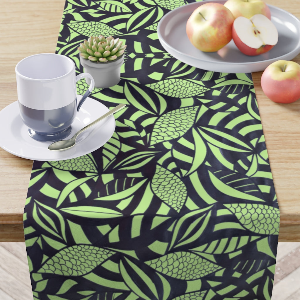 Tropical Mint Table Runner
