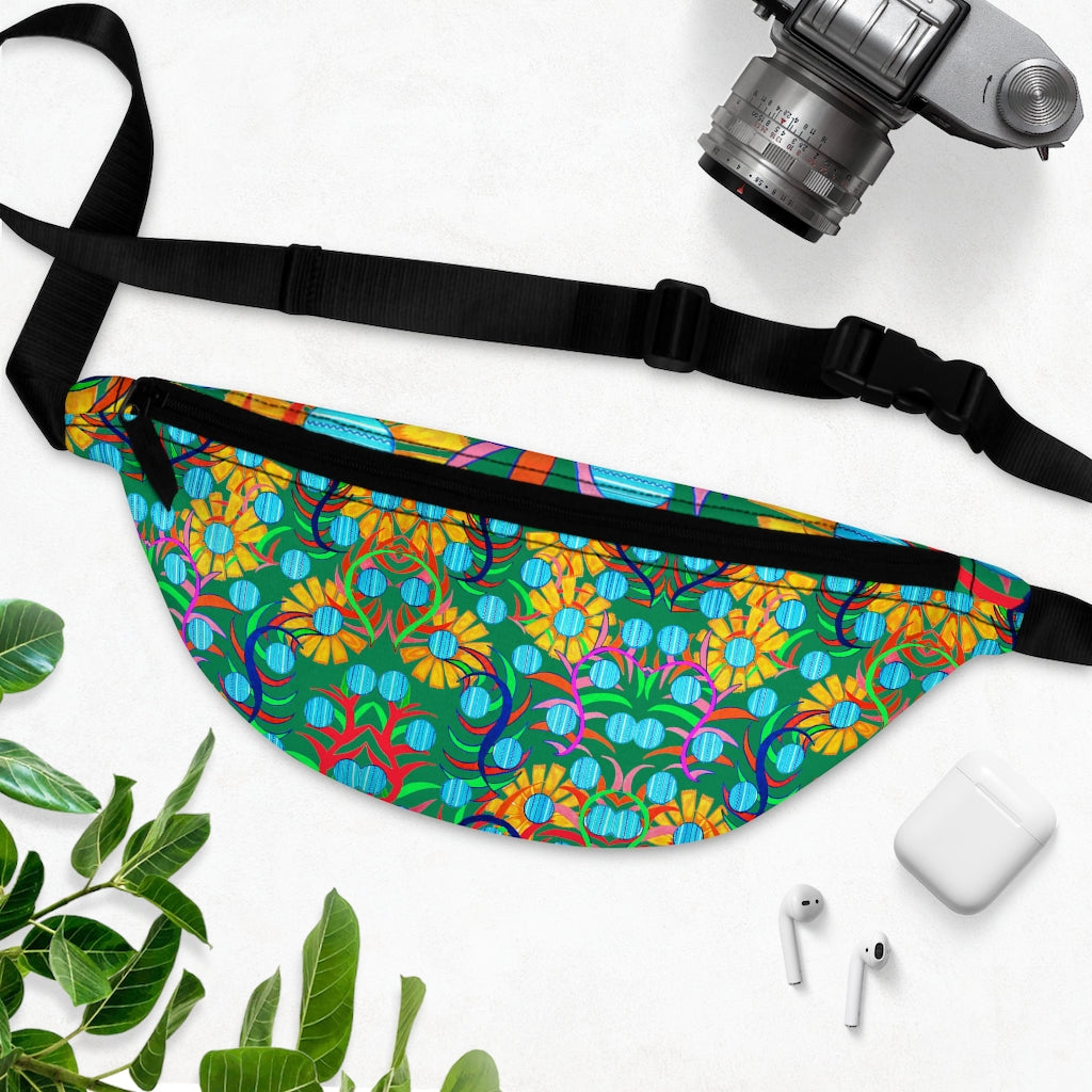 Sunflower Emerald Fanny Pack