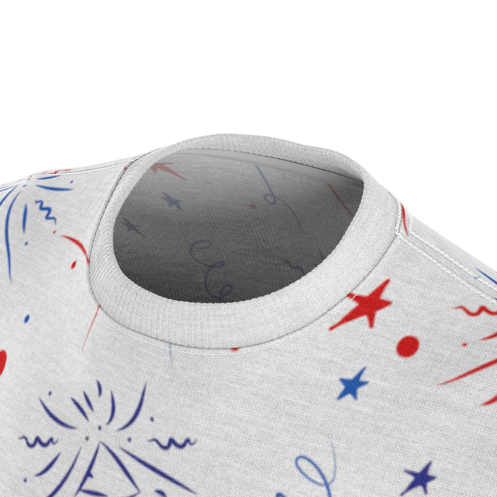 Menswear AOP Fireworks Tee