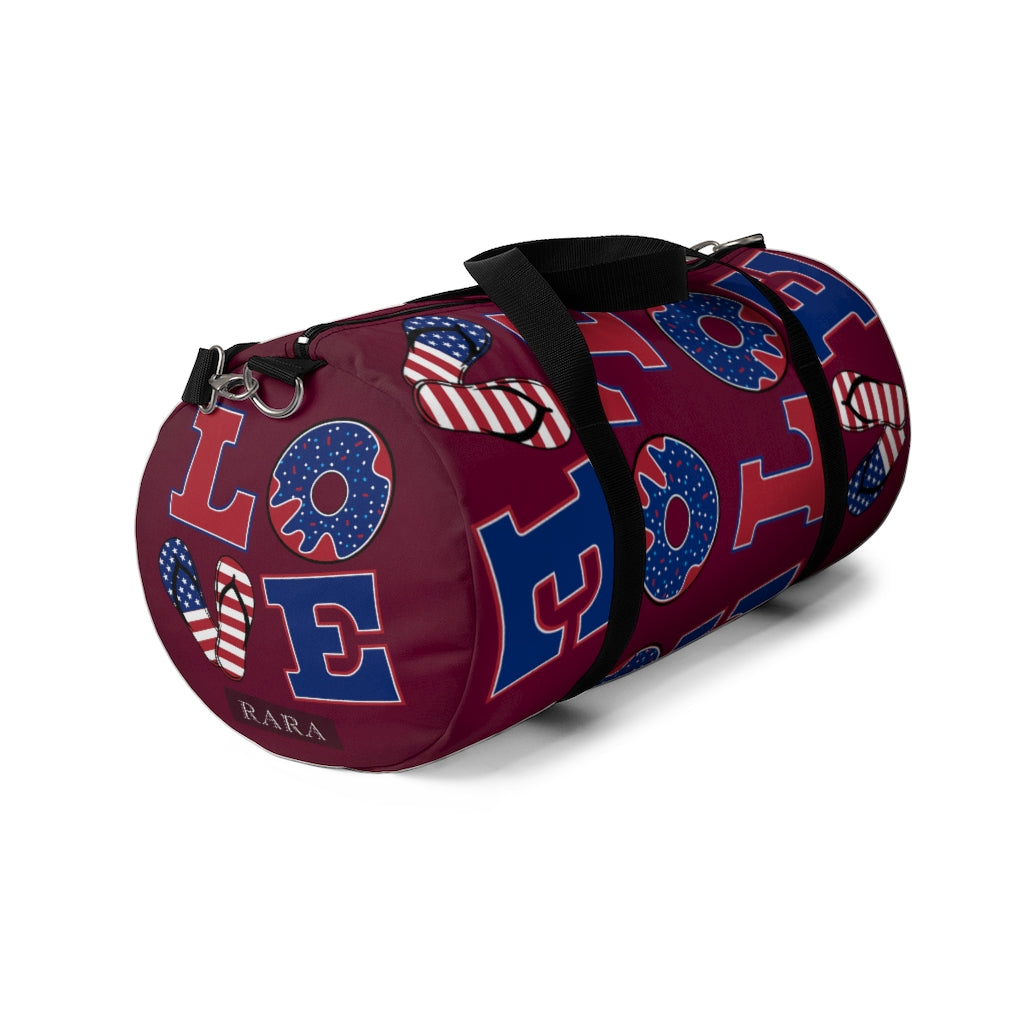 American Love Marsala Duffel Bag