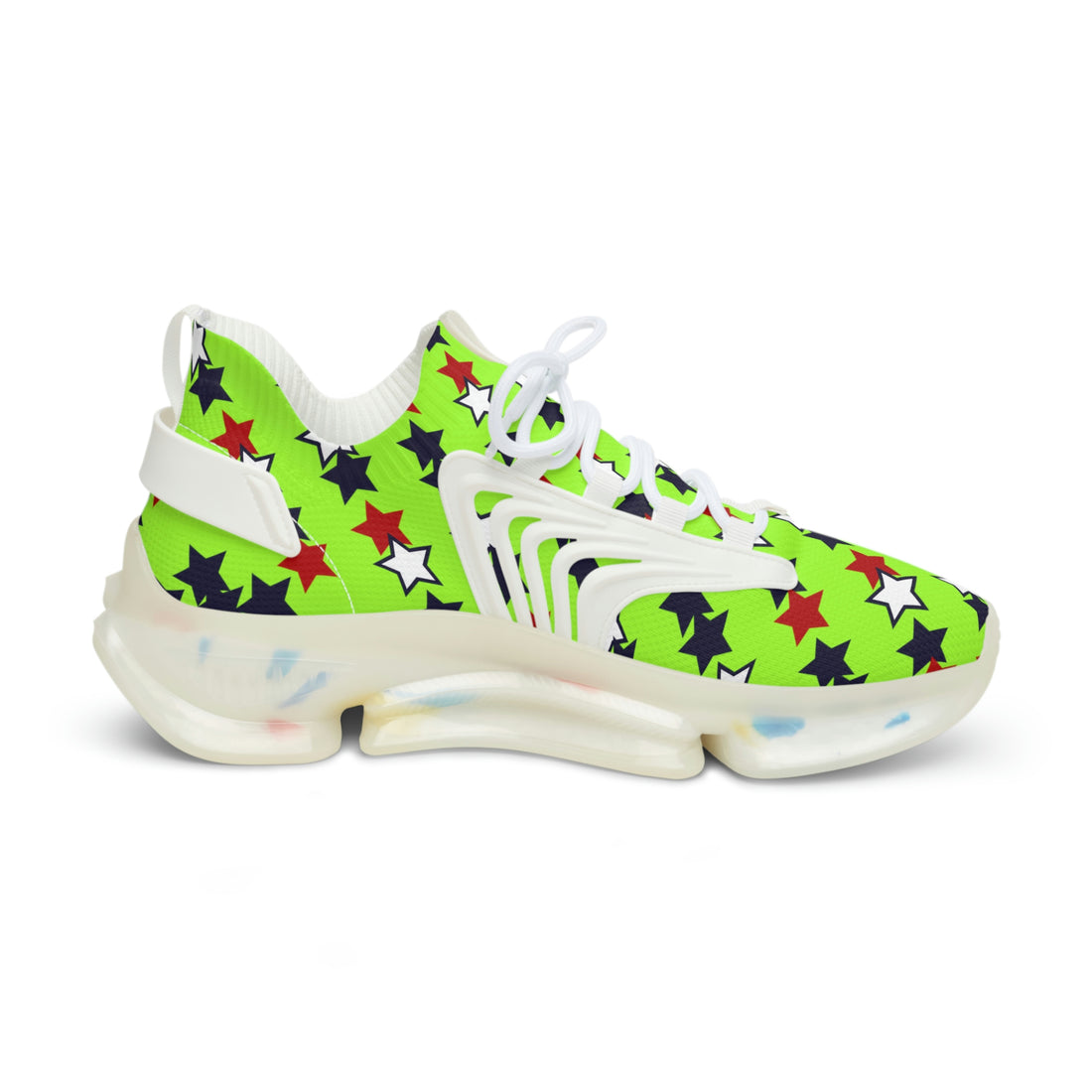 Lime Starboy OTT Men's Mesh Knit Sneakers