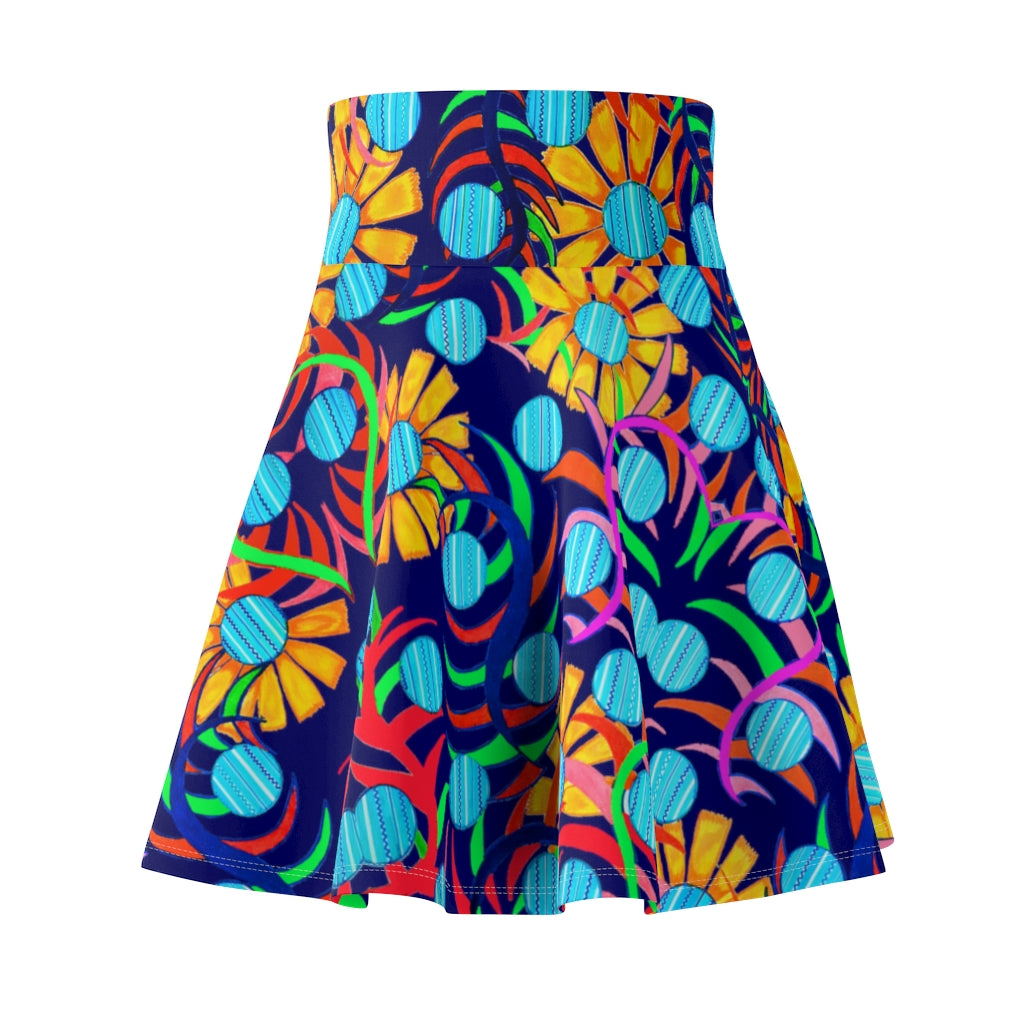 Sunflower Ink Skater Skirt