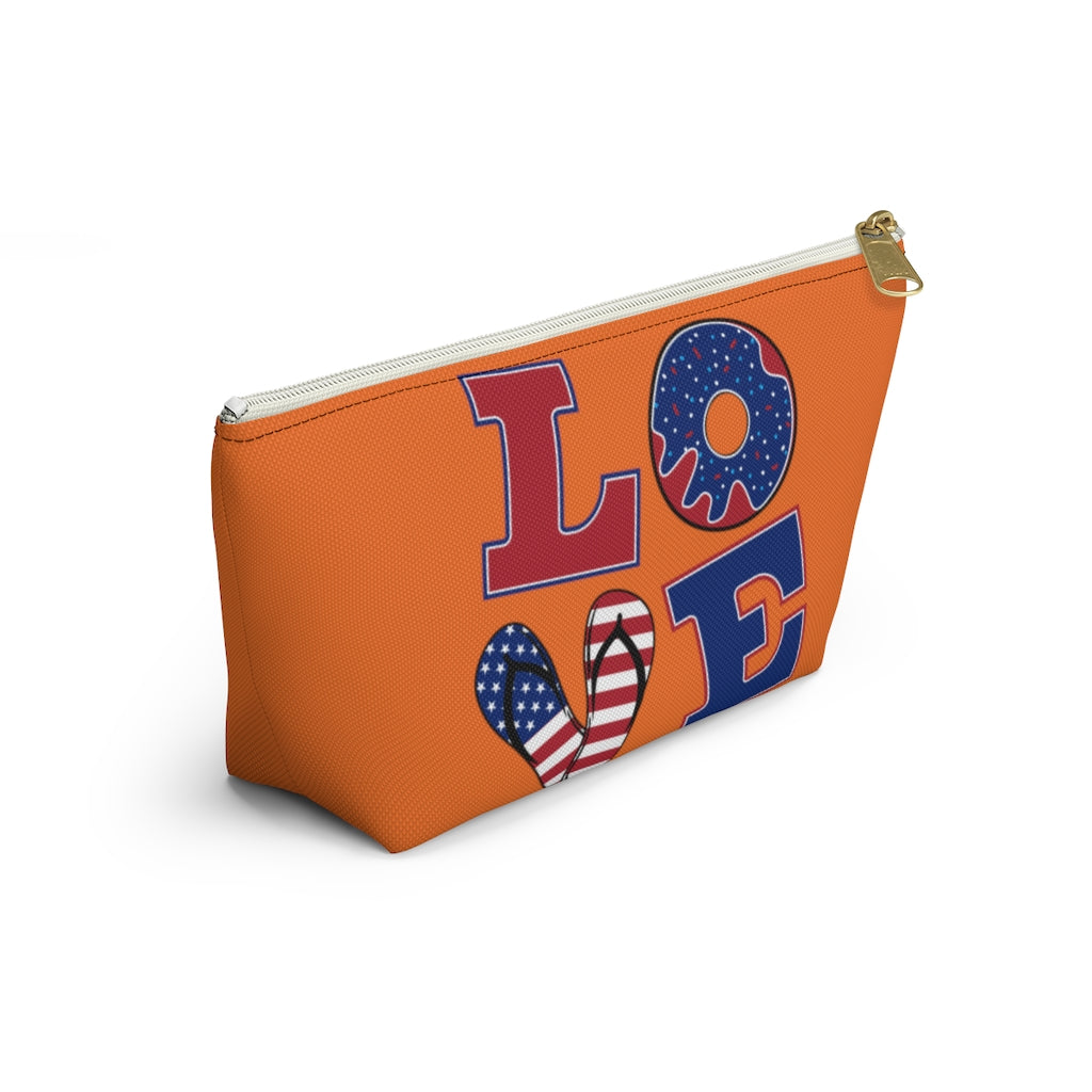 Love Orange Accessory Pouch