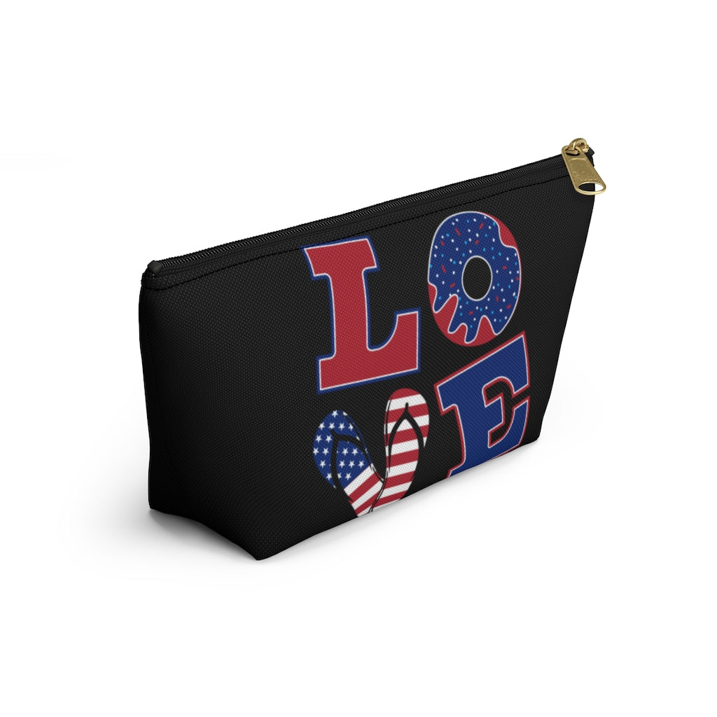 Love Black Accessory Pouch