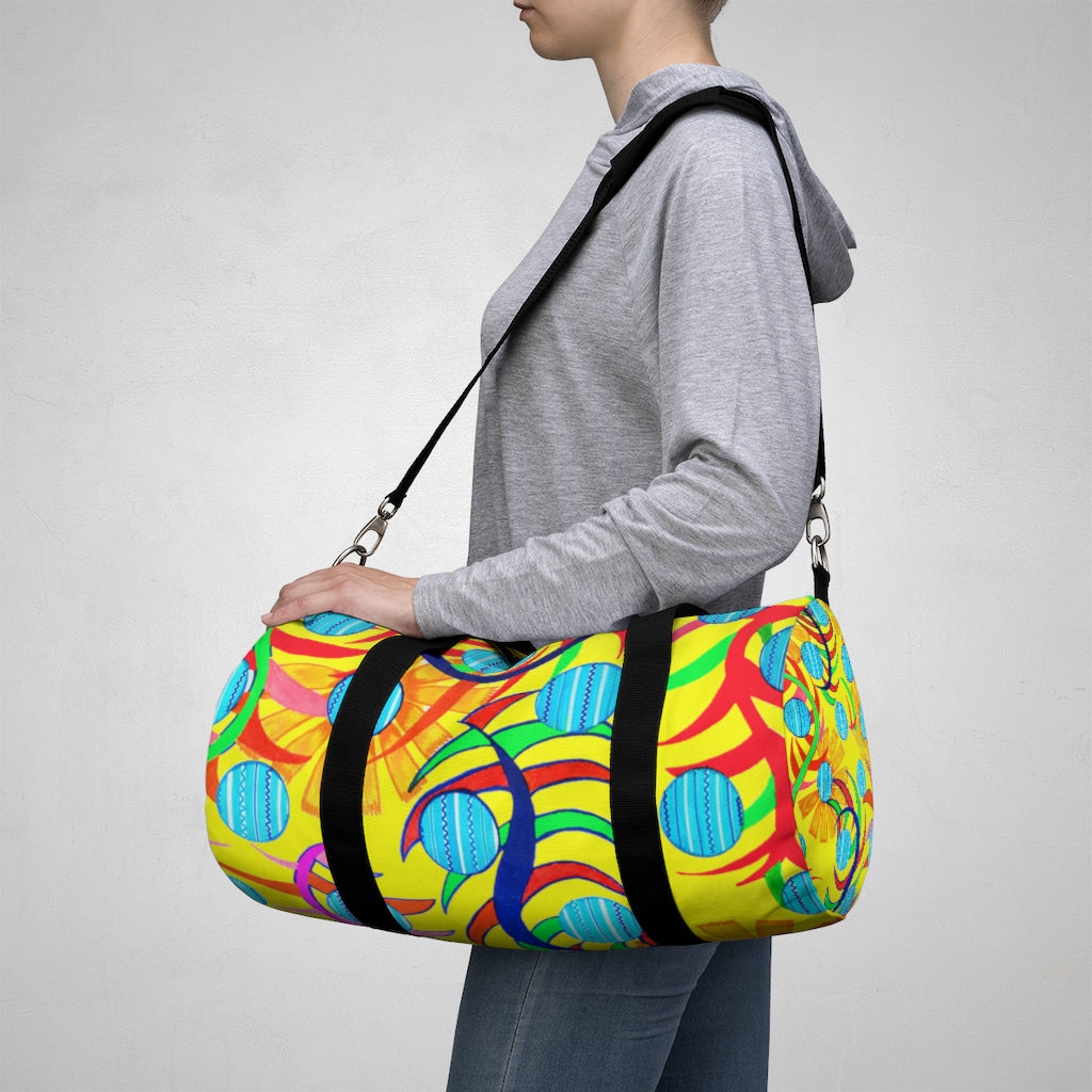 Sunflower Yellow Duffel Bag