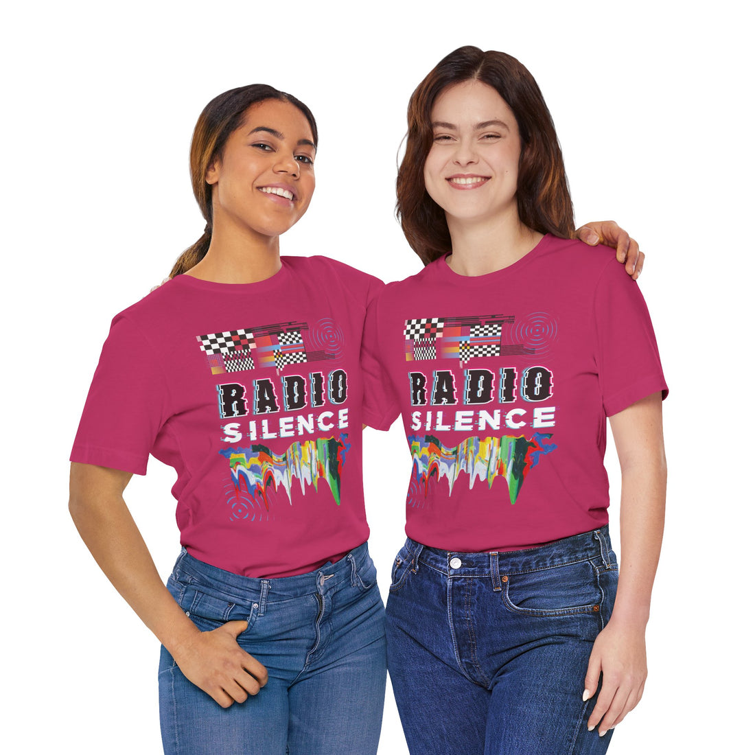 Radio Silence Typography Unisex Jersey Tee