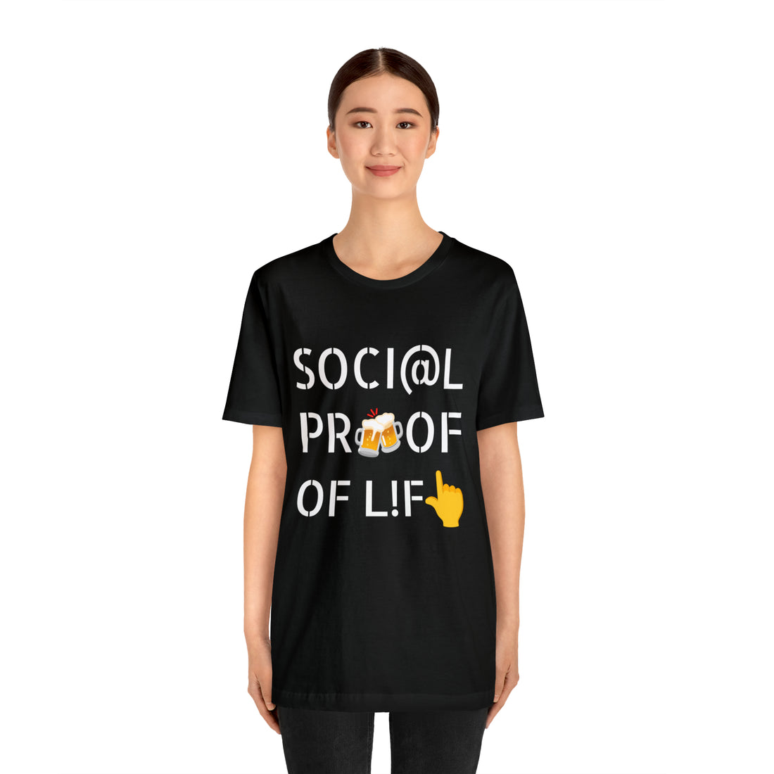 Unisex Social Proof Jersey Tee