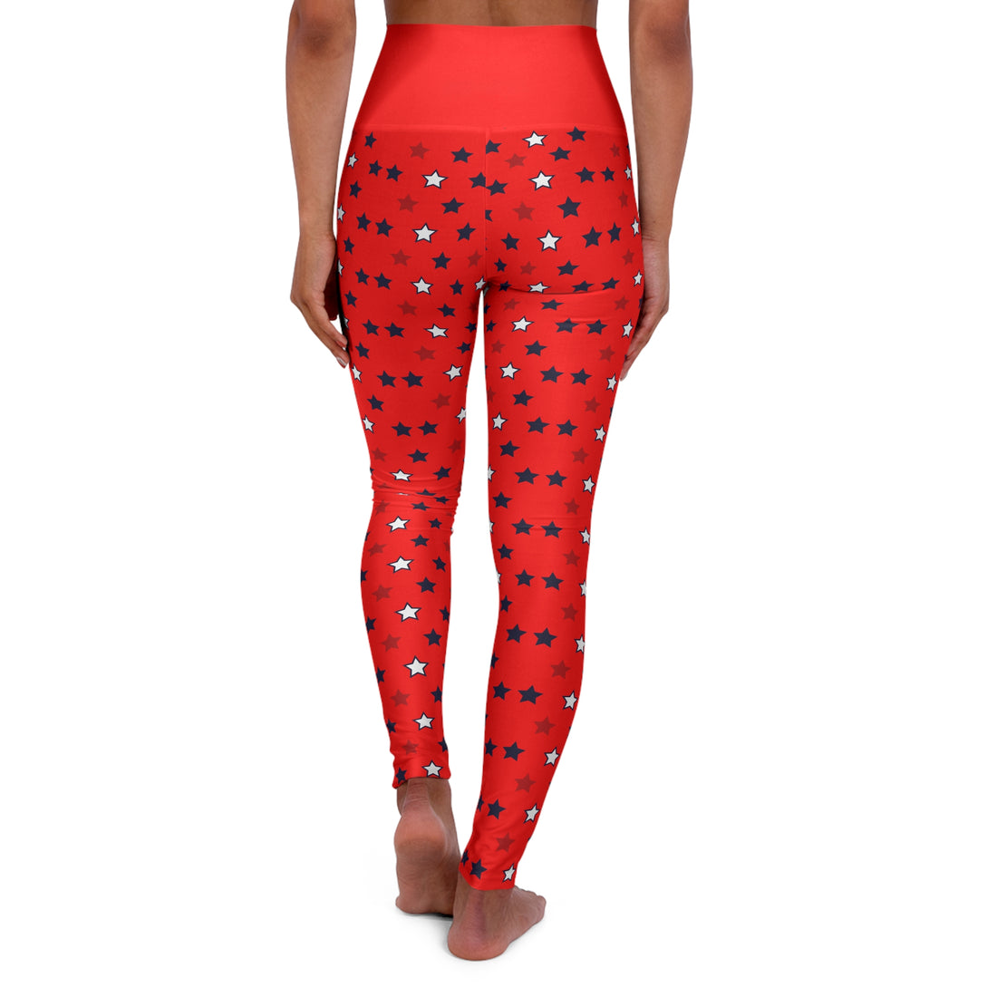 Red Stargirl Yoga Leggings