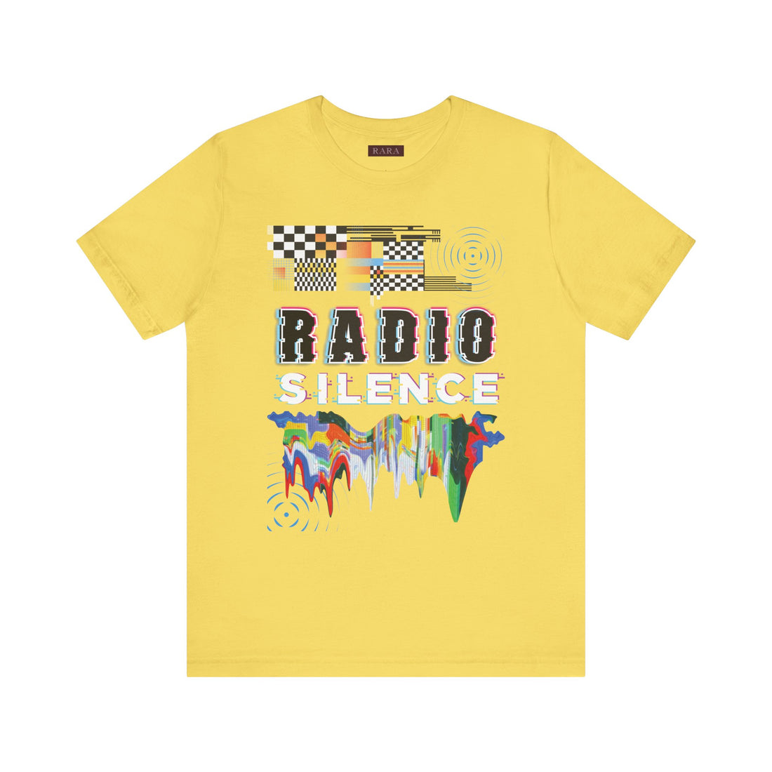 Radio Silence Typography Unisex Jersey Tee