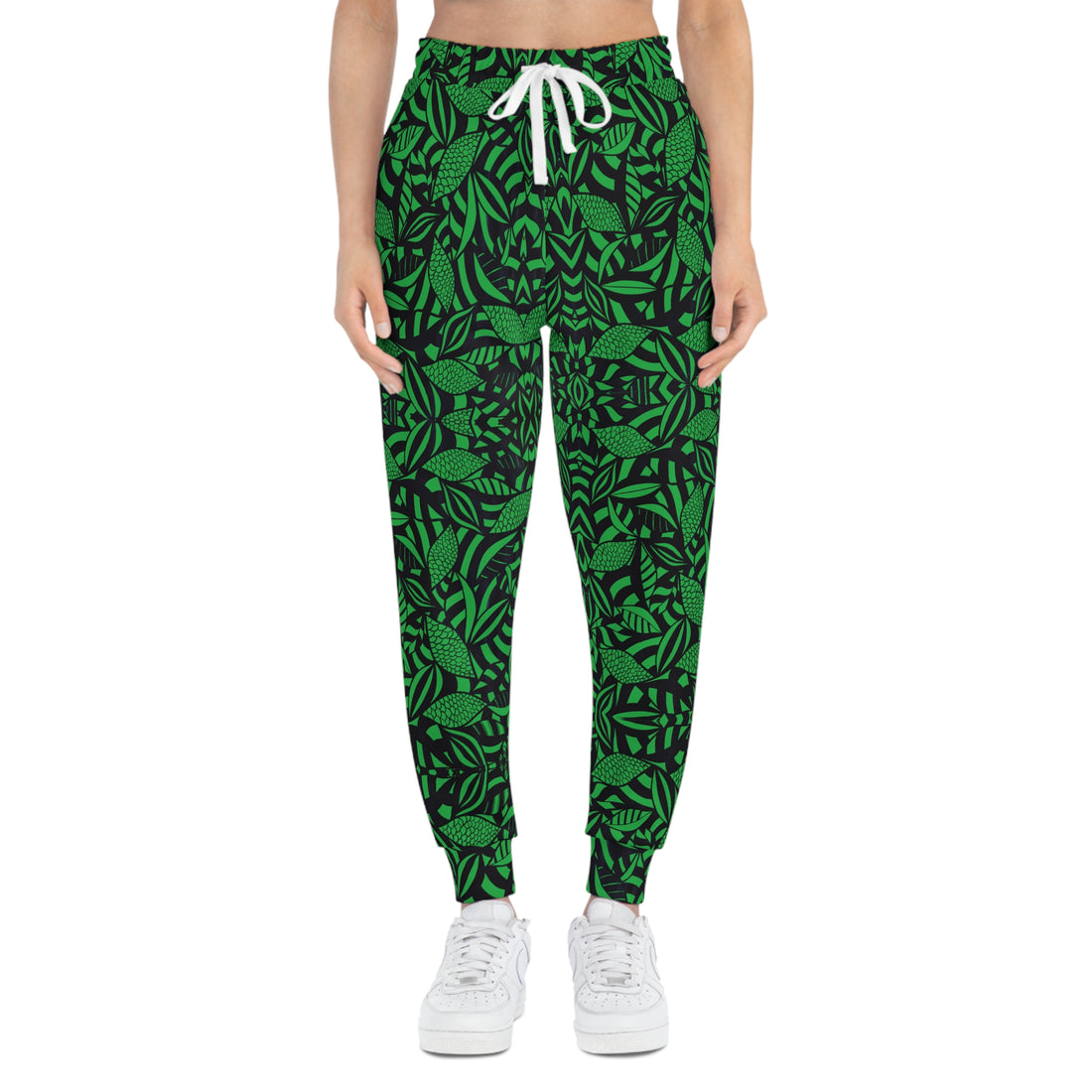 Green Tropical Minimalist Unisex Joggers