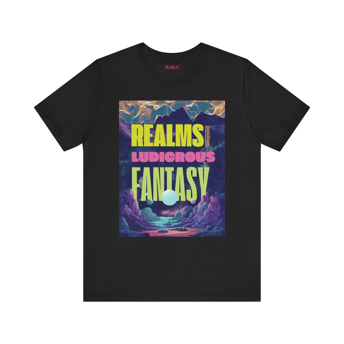 Fantasy Typography Unisex Jersey Tee