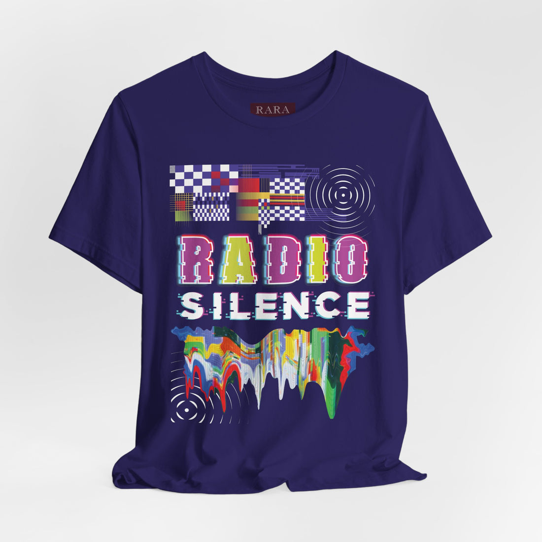 Radio Silence Typography Unisex Jersey Tee