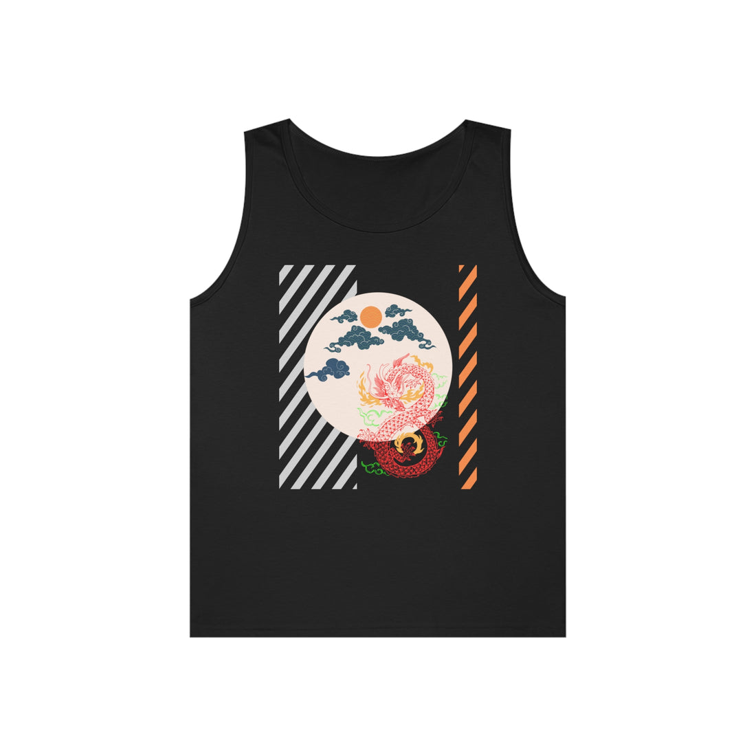 Oriental Dragon Unisex Tank Top