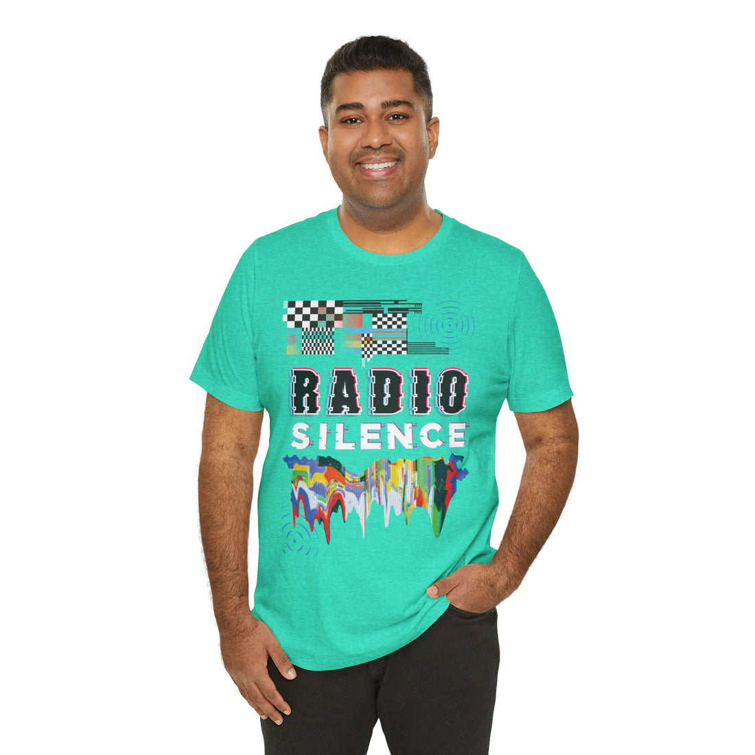 Radio Silence Typography Unisex Jersey Tee