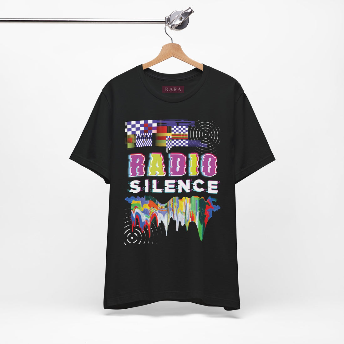 Radio Silence Typography Unisex Jersey Tee