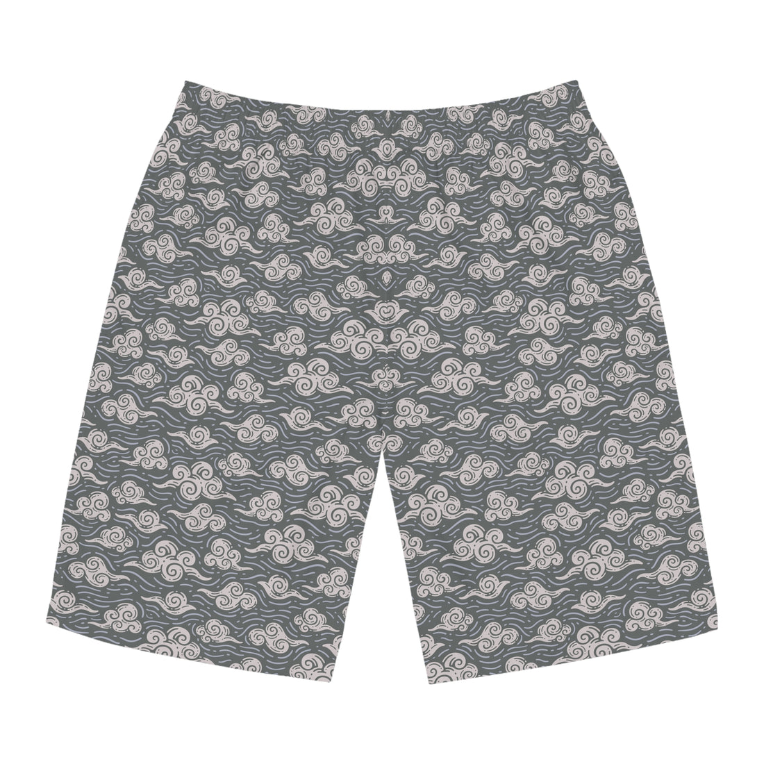 Ash Oriental Clouds Men's Board Shorts (AOP)