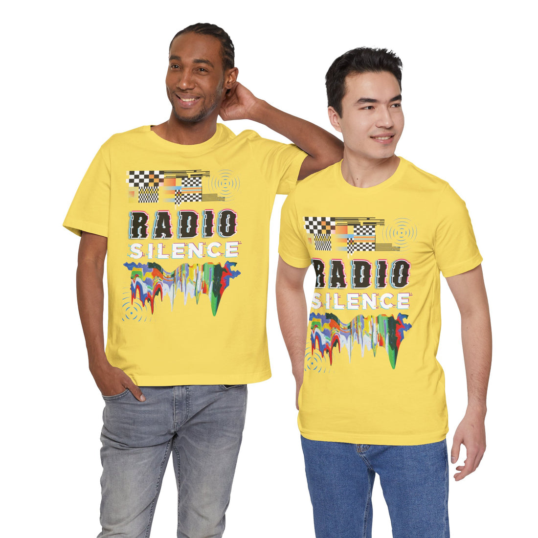 Radio Silence Typography Unisex Jersey Tee