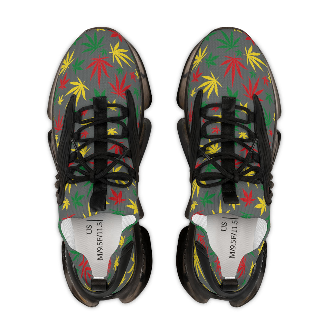 Ash Tropical Rasta Toned Men's Mesh Knit Sneakers