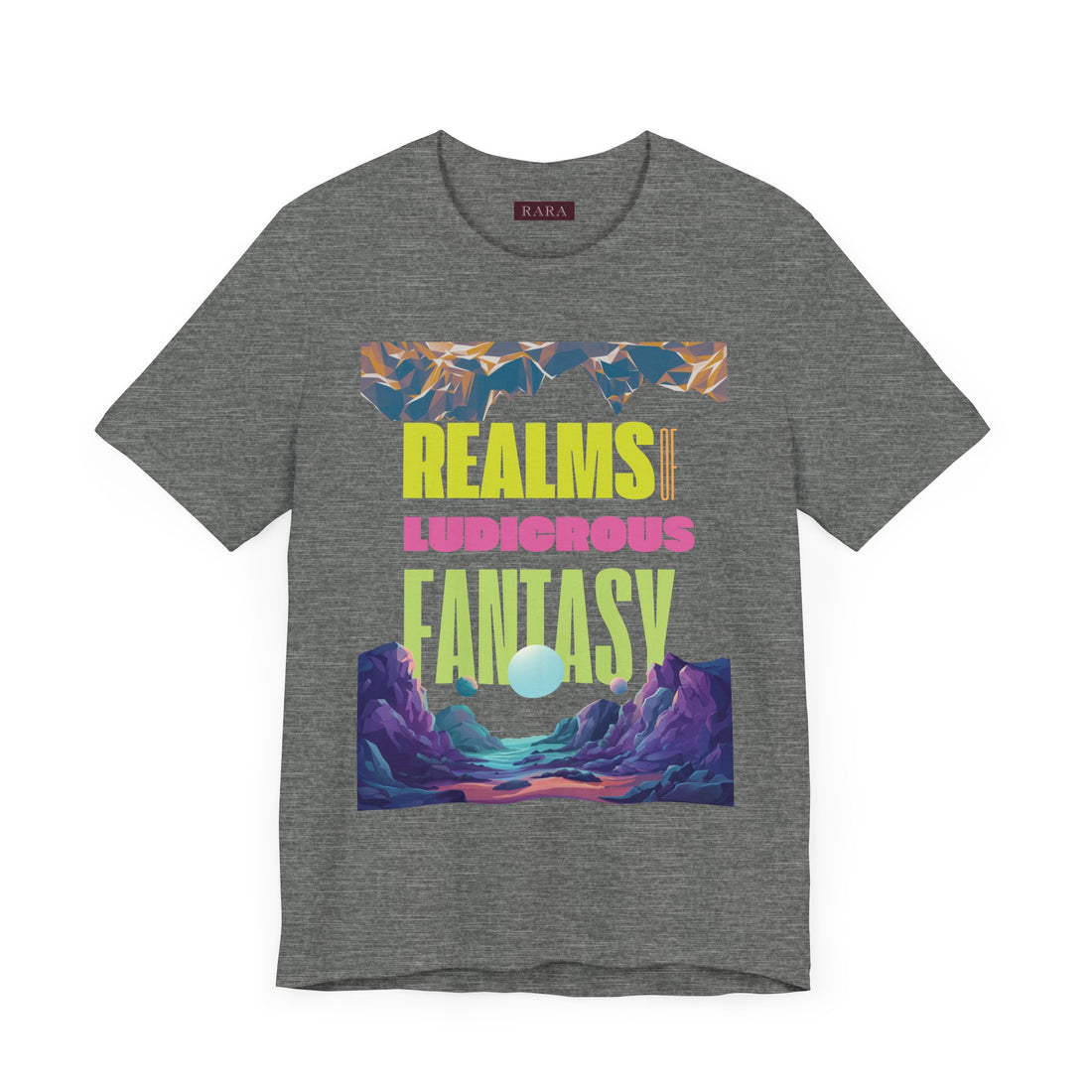 Fantasy Typography Unisex Jersey Tee