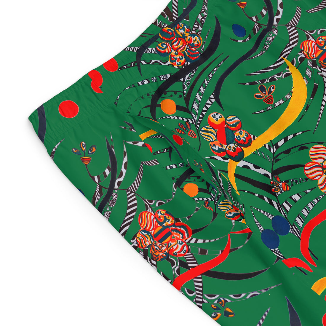 Emerald Wilderness Print Men's Board Shorts (AOP)