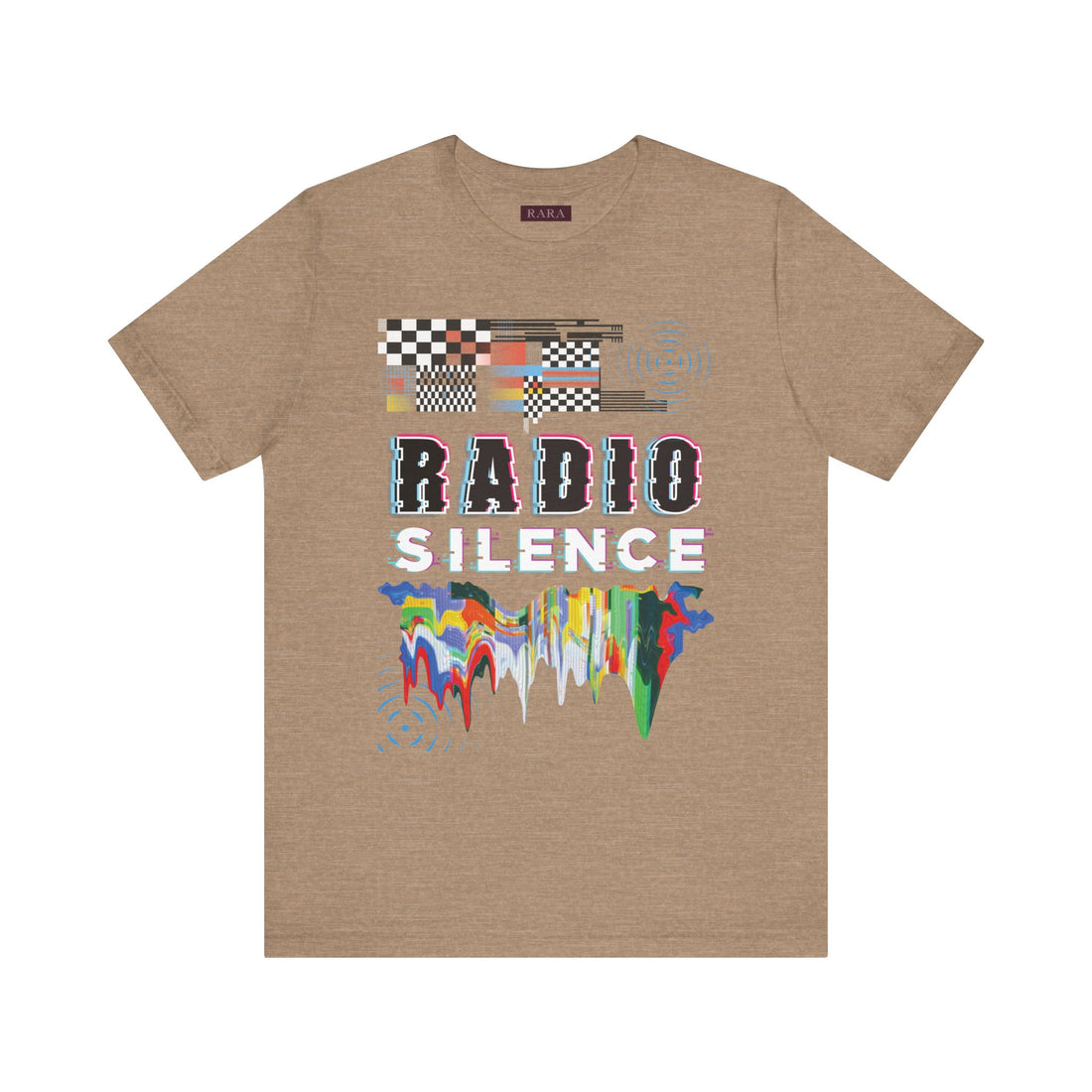 Radio Silence Typography Unisex Jersey Tee