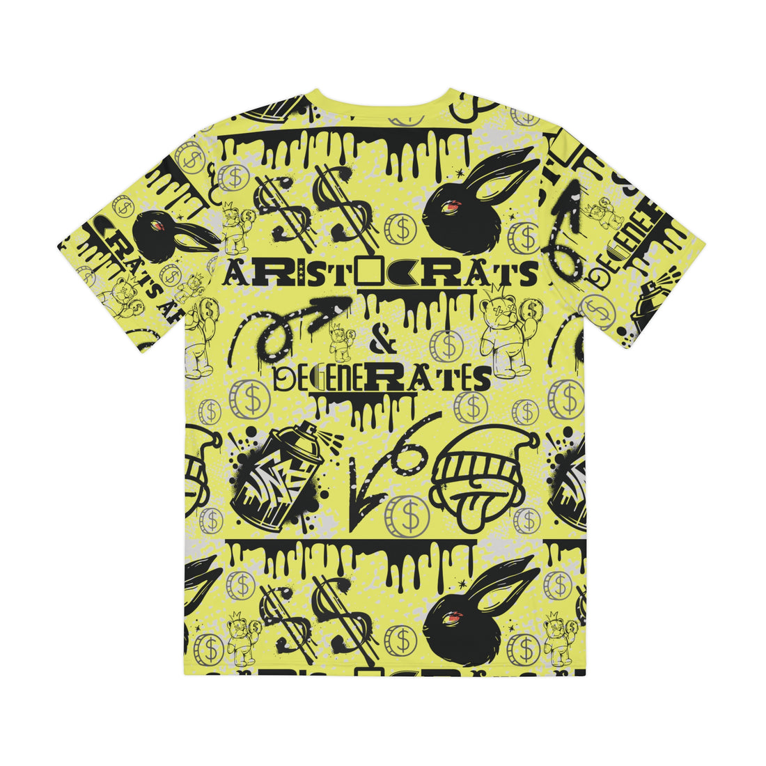 Canary Graphic Polar Men's Polyester Tee (AOP)