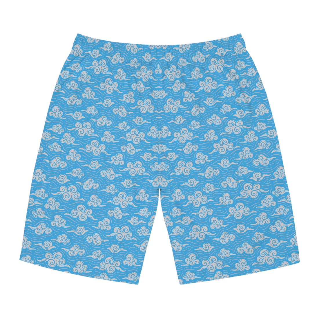 Aqua Oriental Clouds Men's Board Shorts (AOP)